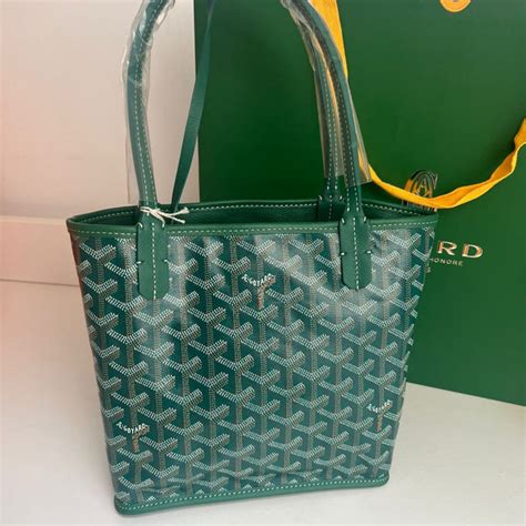 green goyard bags uk.